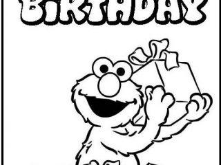 320x240 Happy Birthday Coloring Pages For Kids Happy Birthday Coloring