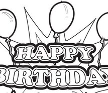 Happy Birthday Drawing | Free download on ClipArtMag
