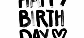272x125 Birthday Black And White Happy Birthday Clipart Black And White 6