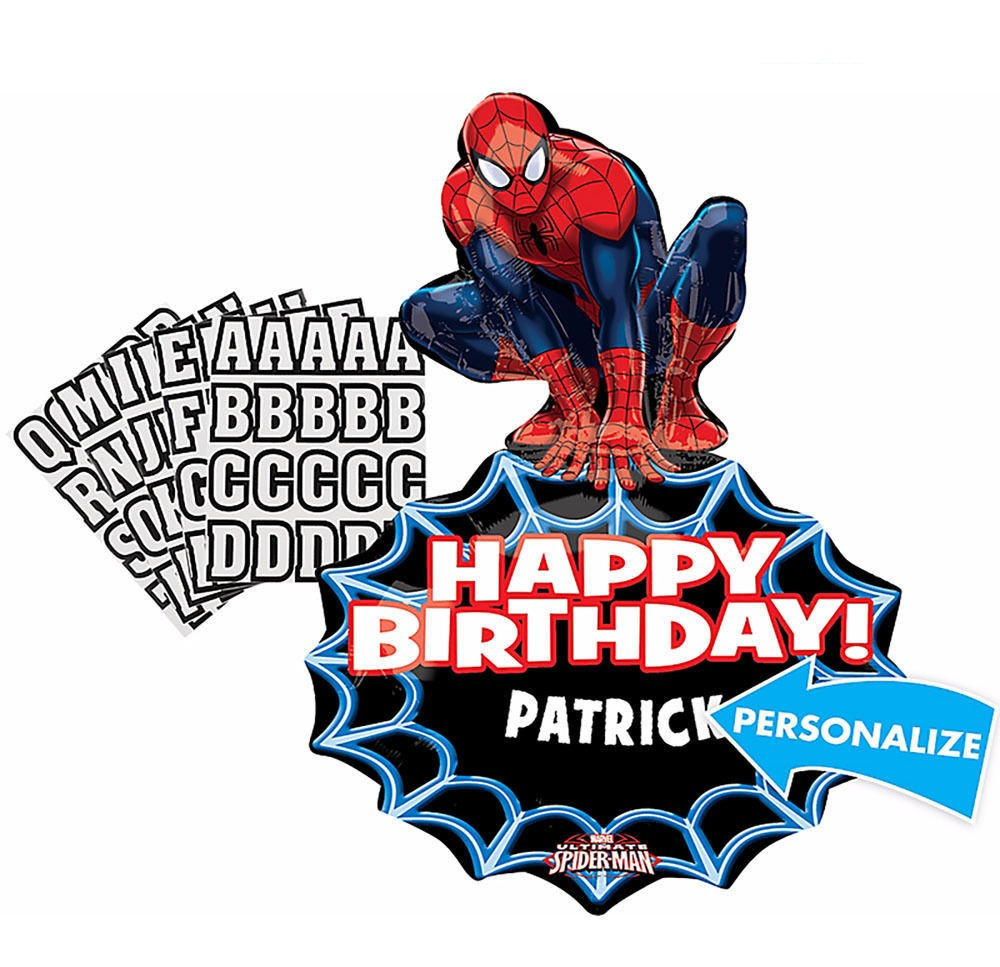 1000x967 Spiderman Happy Birthday Images
