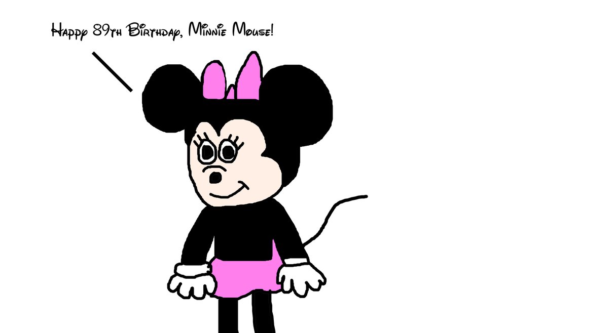 1215x658 Happy 89th Birthday, Minnie Mouse! By Mikejeddynsgamer89