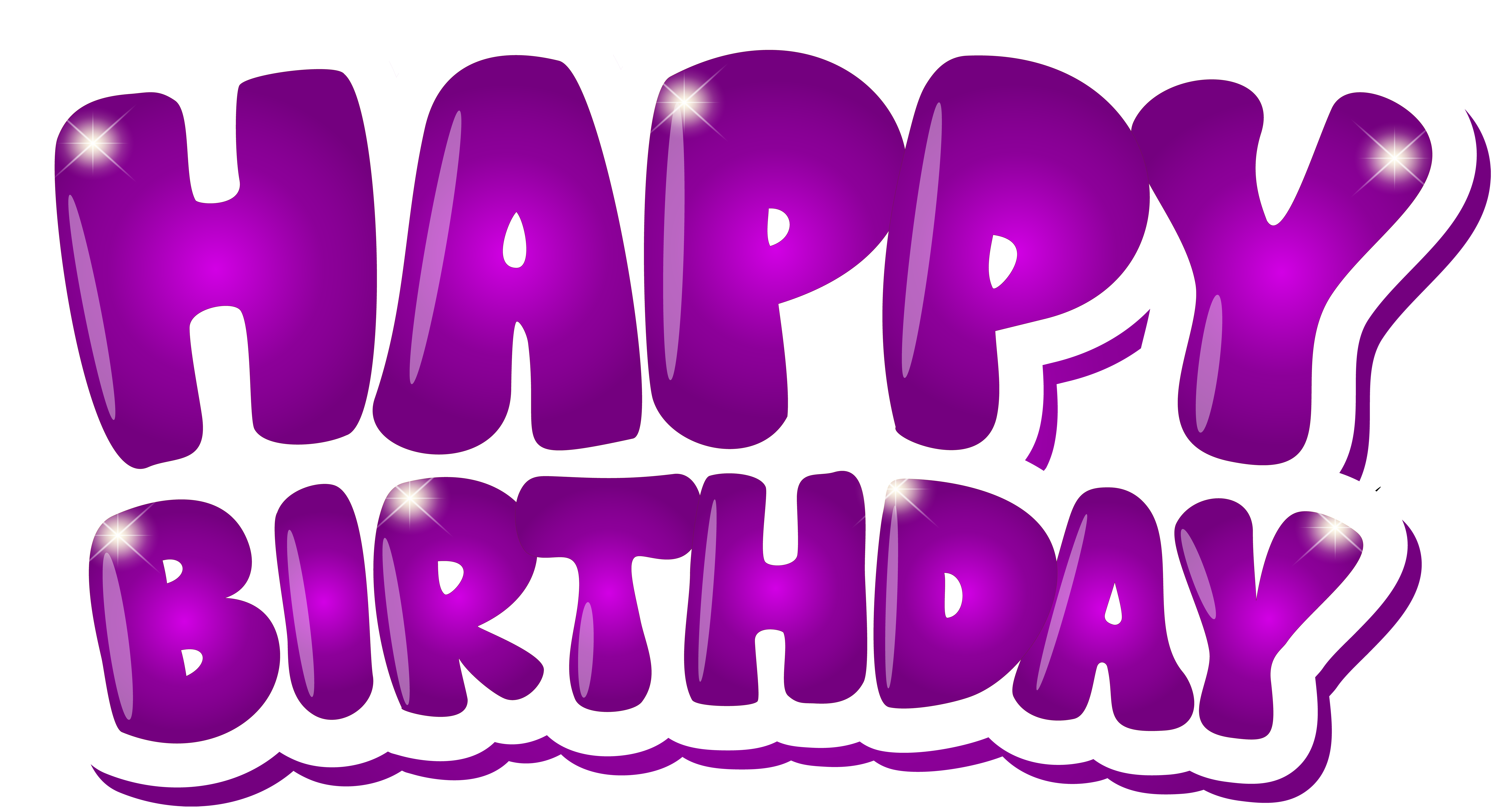 8000x4330 Happy Birthday Purple Clip Art Png Imageu200b Gallery Yopriceville