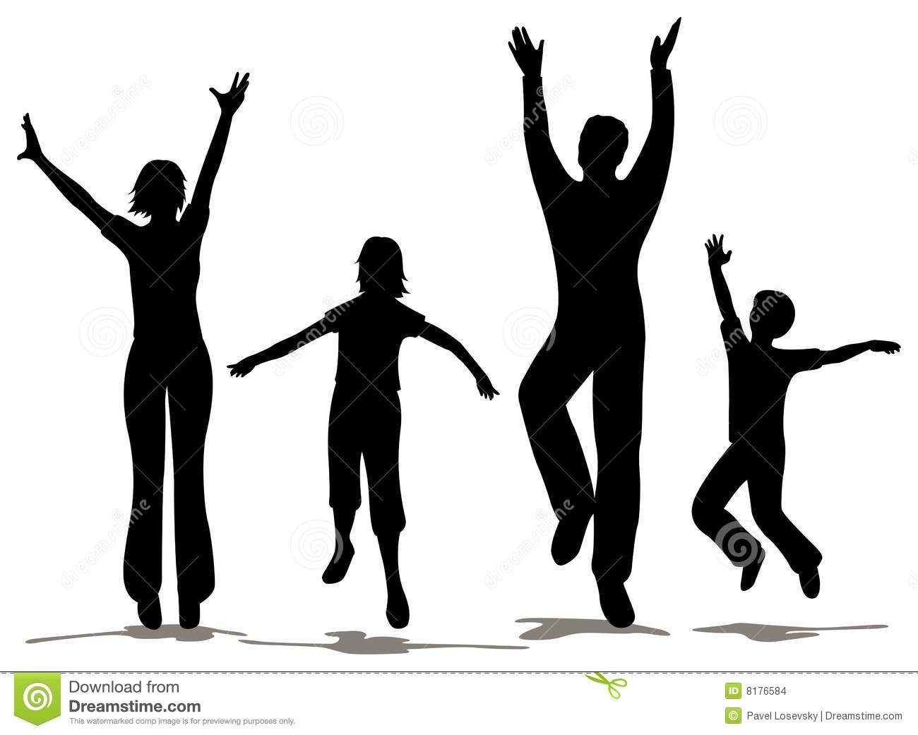 1300x1041 Clip Art Black Family Clip Art