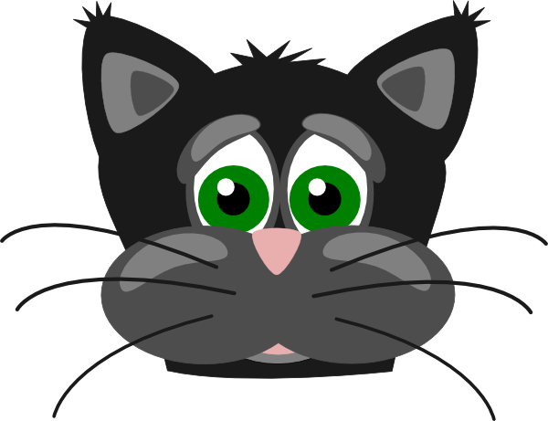 600x461 Happy Sad Cat Clipart