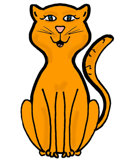 250x332 Happy Cat Great Job Clipart