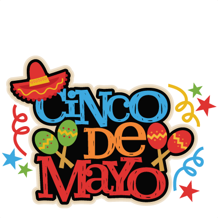 432x432 Cinco De Mayo Title Svg Scrapbook Cut File Cute Clipart Files