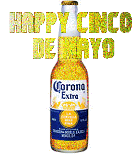 286x318 Happy Cinco De Mayo Corona Extra Wine Bottle Glitter