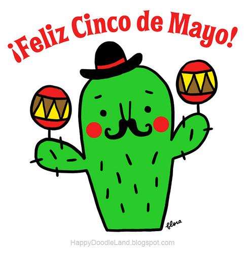 483x500 Happy Doodle Land Cinco De Mayo