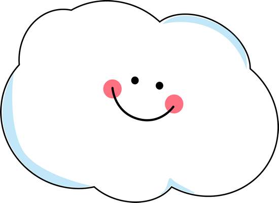 550x400 Cloud Clip Art Inderecami Drawing