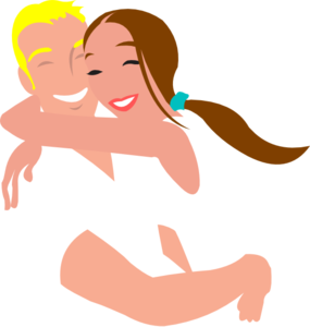 285x300 Happy Couple Clip Art