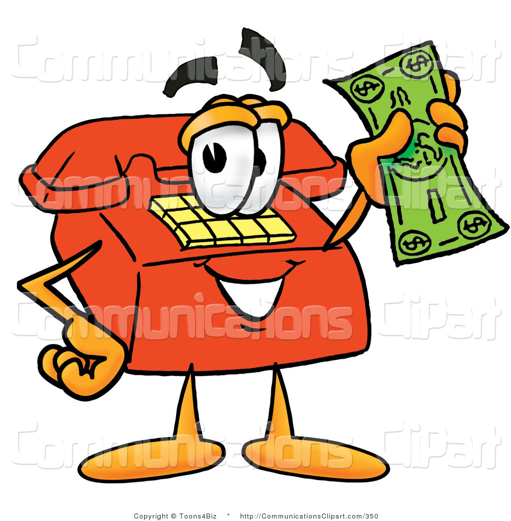 1024x1044 Communication Clipart Of A Happy Red Telephone Mascot Cartoon