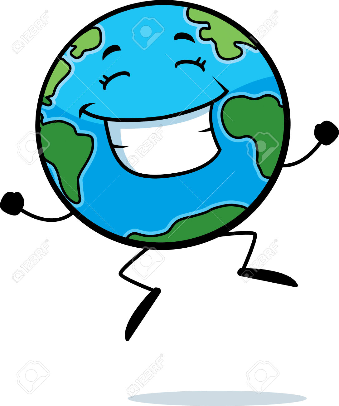 Happy Earth Clipart | Free download on ClipArtMag