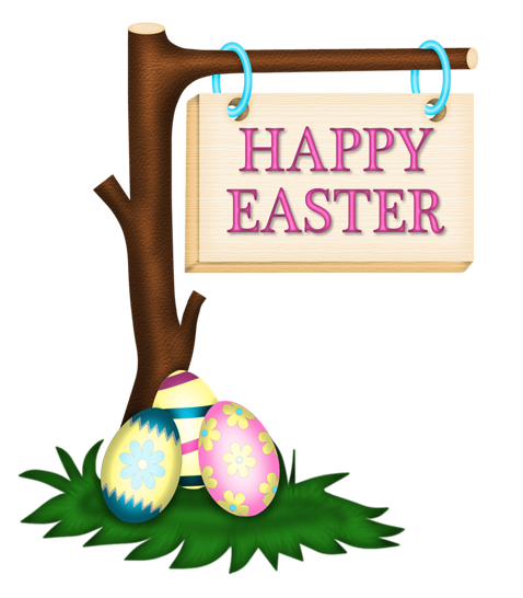 478x546 Happy Easter Sign Png Clipart Pictureu200b Gallery Yopriceville