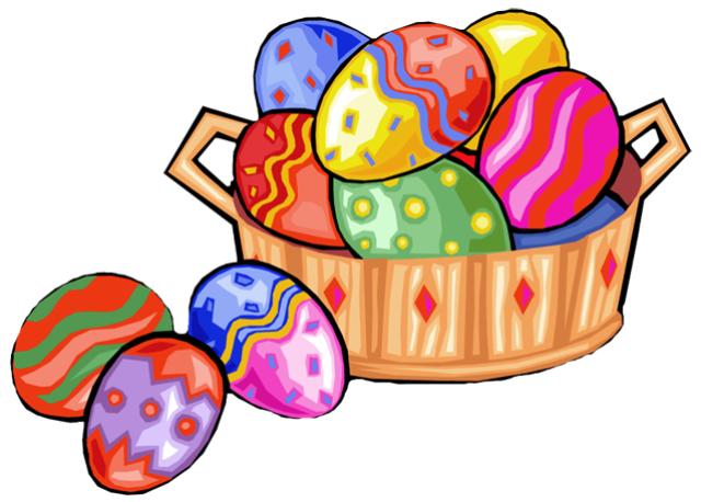640x458 Web Design Clip Art, Easter And Easter Baskets