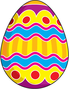 240x310 Easter Eggs Clip Art Free Clipart Panda