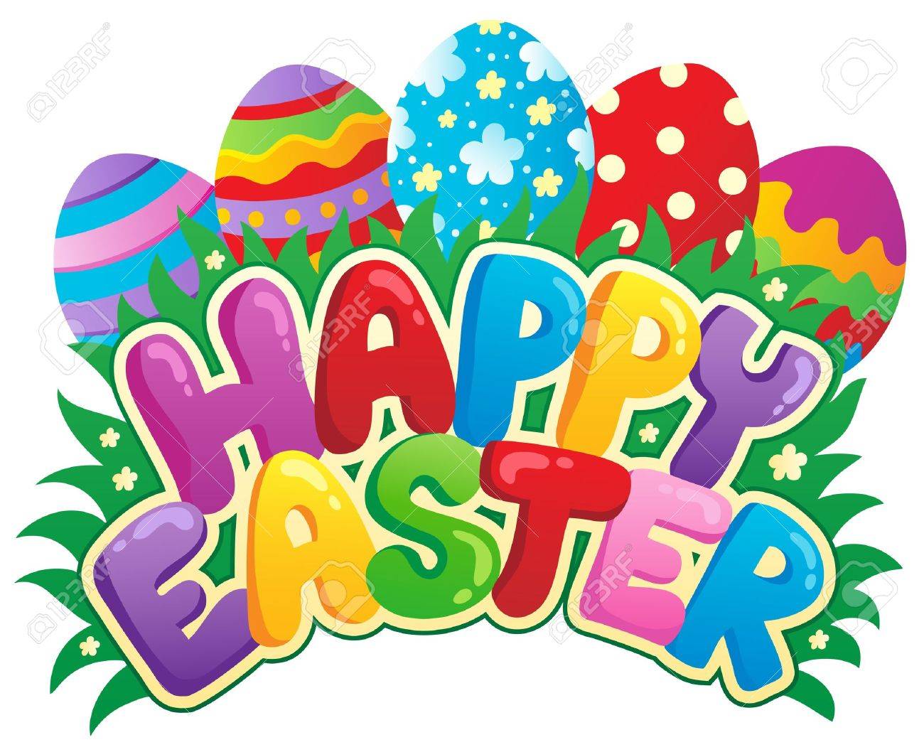 1300x1058 Happy Easter Sign Theme Image 3