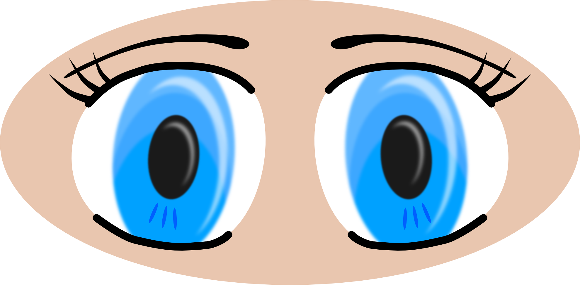 1979x975 Clipart Eyes