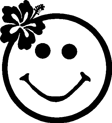 387x425 Smileys Clipart Black And White