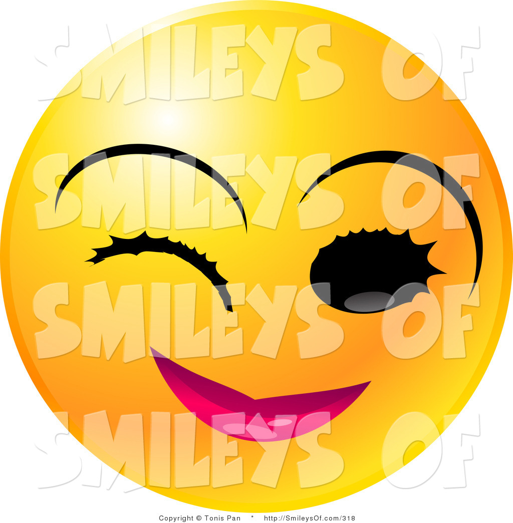 1024x1044 Winking Smiley Face Clip Art Clipart Panda
