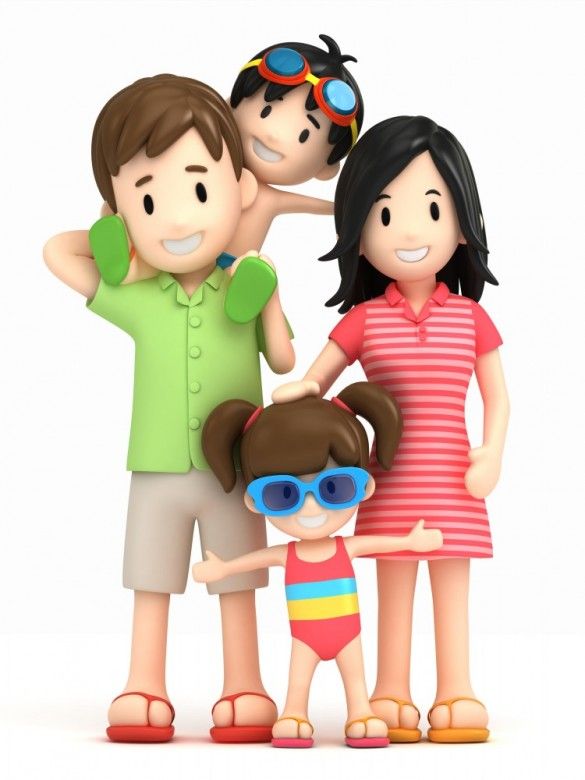 585x780 Top 83 Family Clip Art