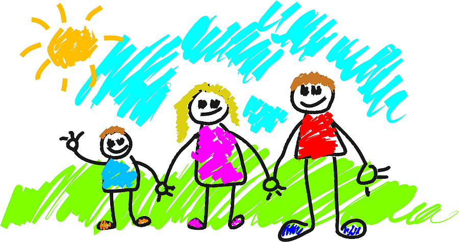 900x475 Happy Family Cartoon Pictures