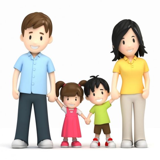 564x564 3d Pics Happy Family Amazing Photos School Clipart