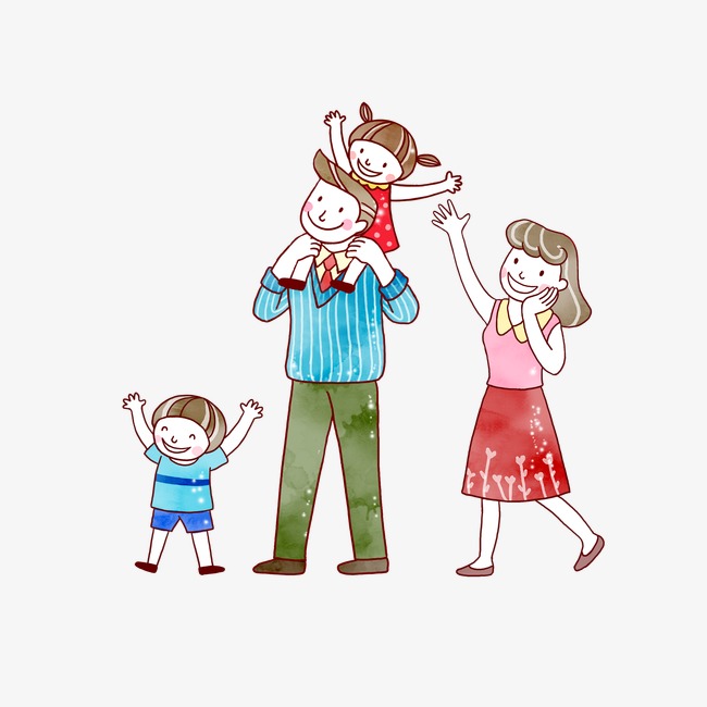 650x650 Happy Family, Cartoon Characters, Happy Png Image For Free Download
