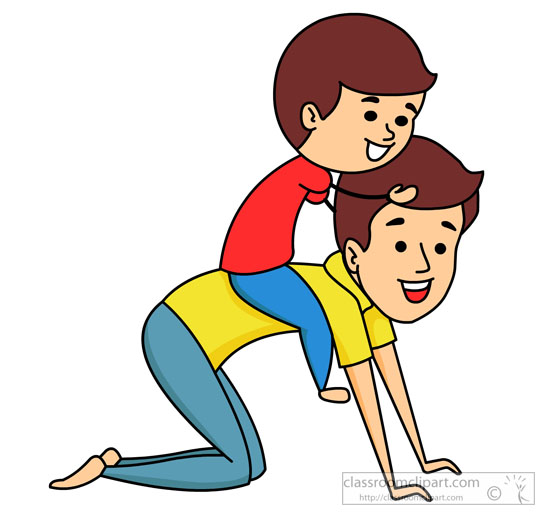 550x520 Happy Family Clipart Kid