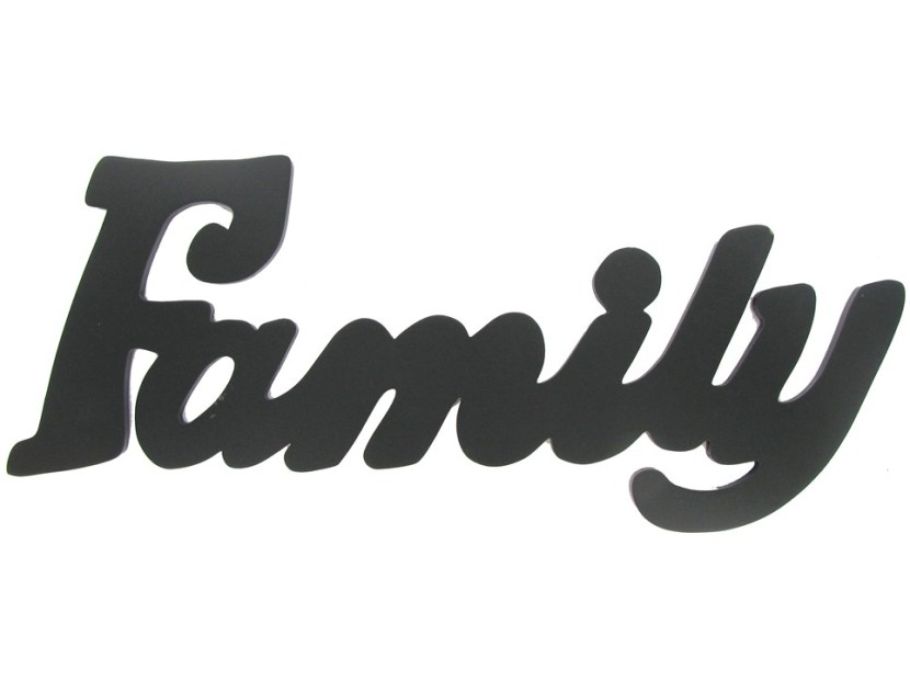 830x621 Family Word Clipart