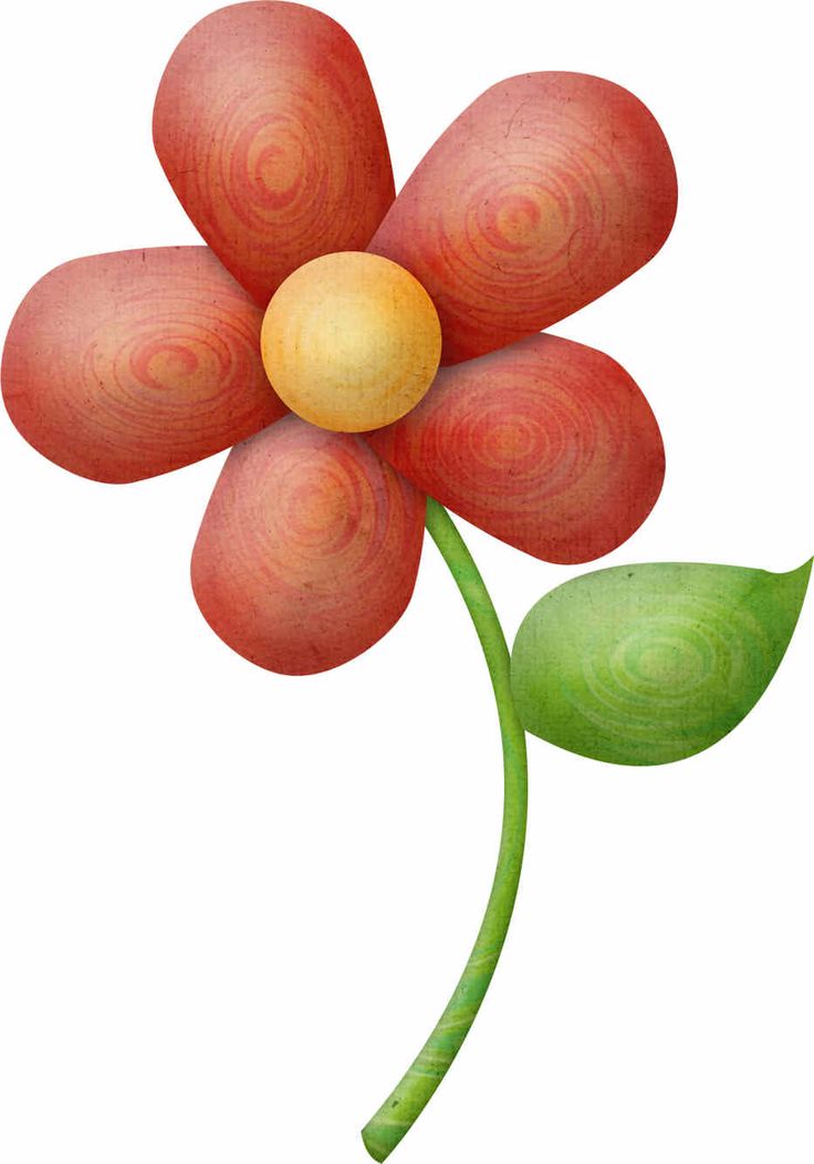 Happy Flower Clipart