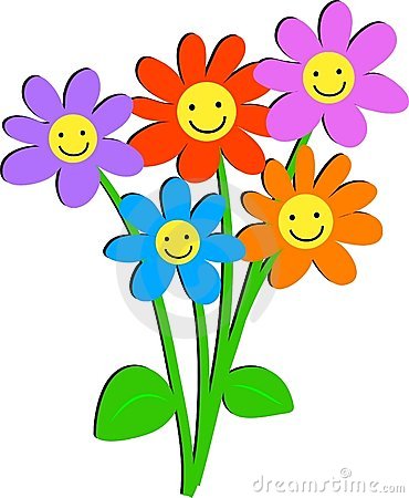 370x450 Happy Flower Clip Art Cliparts