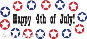 300x136 Happy 4th Of July Clip Art