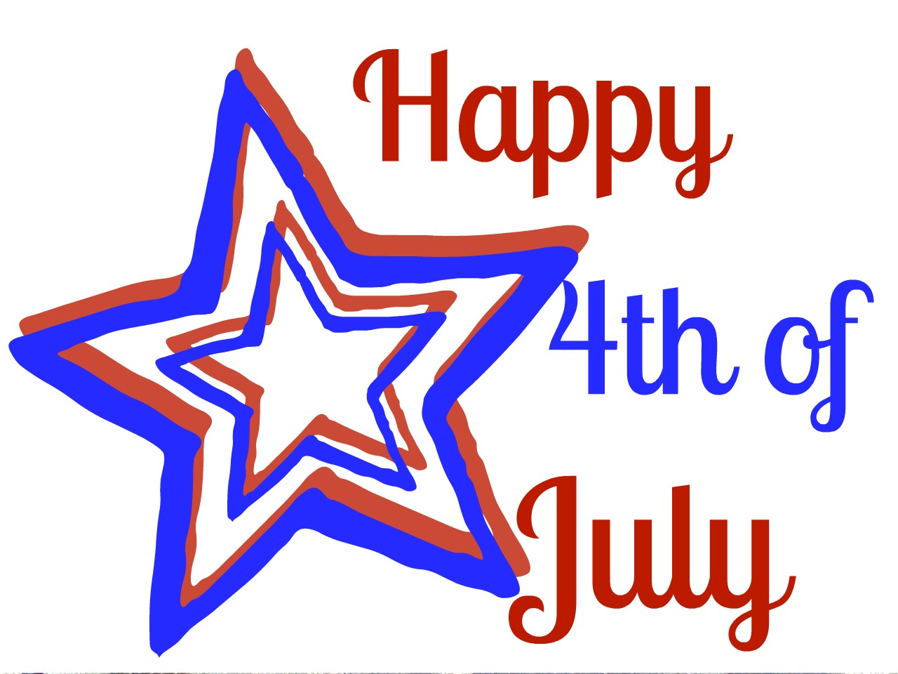 Happy Fourth Of July Clipart | Free download on ClipArtMag