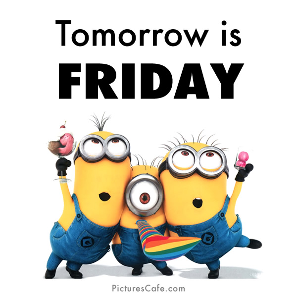 600x600 Minion Happy Friday Clipart