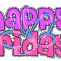 200x200 Happy Friday Clipart Free