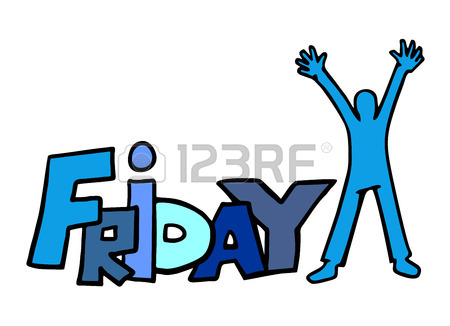 450x326 Happy Friday Message Royalty Free Cliparts, Vectors, And Stock