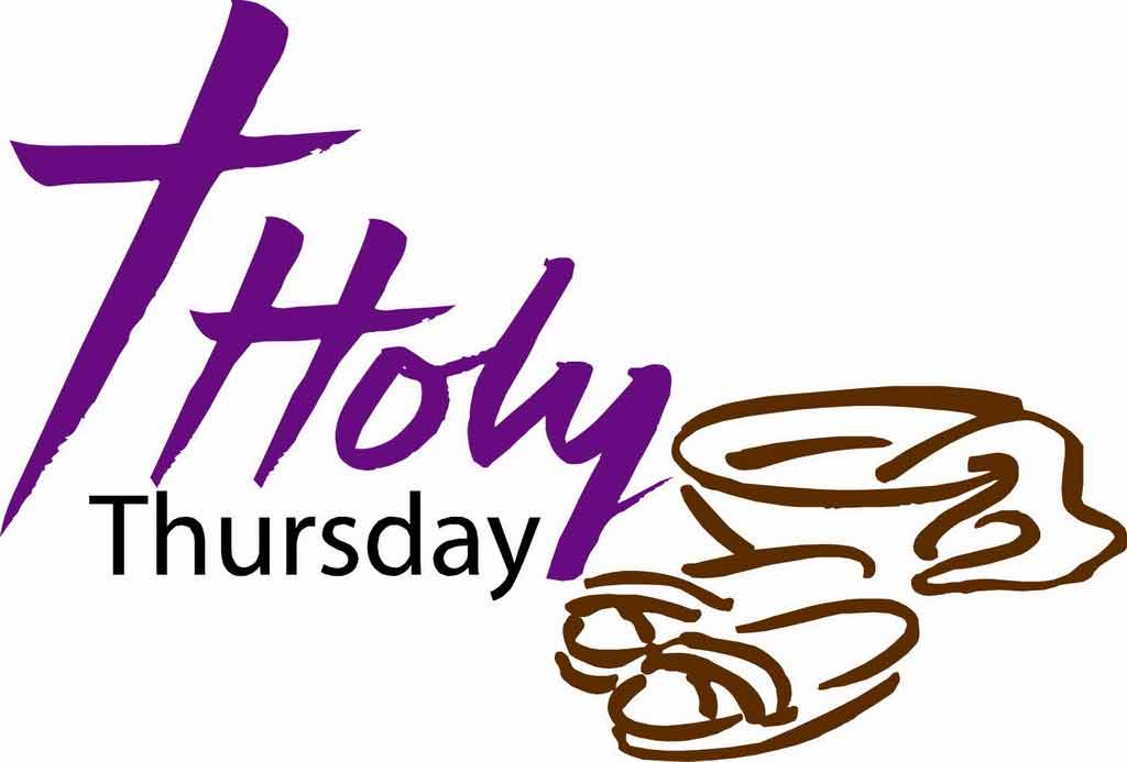 1024x693 Holy Thursday Clipart