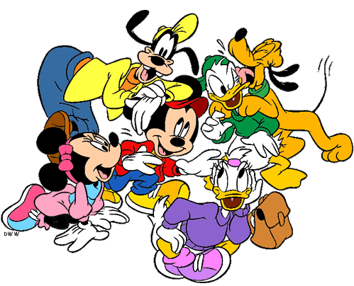 499x404 Mickey Mouse Amp Friends Clip Art Disney Clip Art Galore