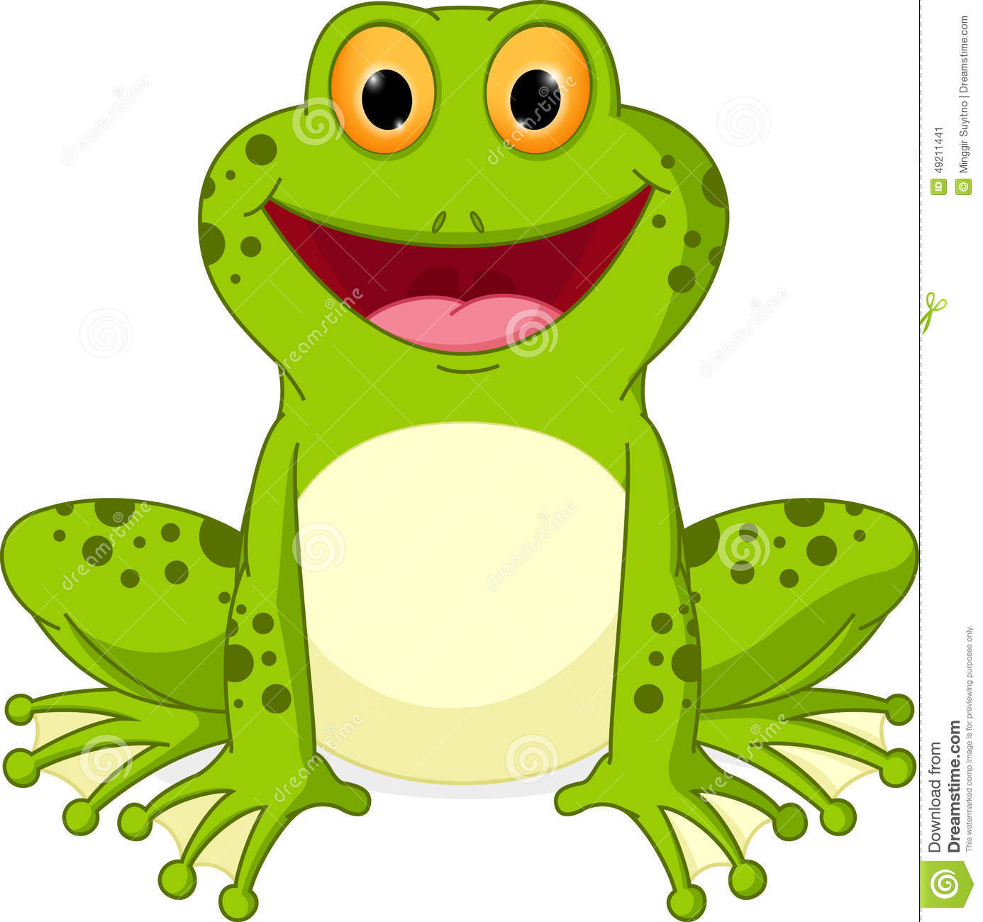 Happy Frog Clipart | Free download on ClipArtMag