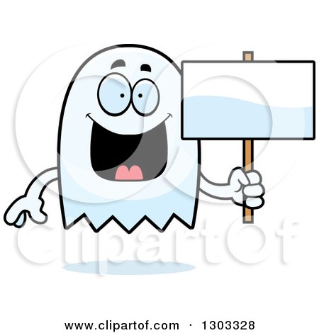 450x470 Haunted Clipart Happy Ghost