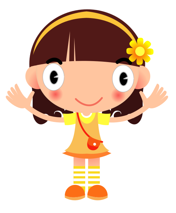 566x683 Free Cute Happy Girl Clip Art