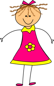 189x298 Happy Girl Pink Clip Art Clipart Panda