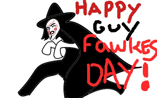 640x400 Happy Guy Fawkes Day Clipart