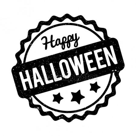 Happy Halloween Black And White | Free download on ClipArtMag