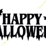 150x150 Happy Halloween Sign Clip Art Fun For Christmas