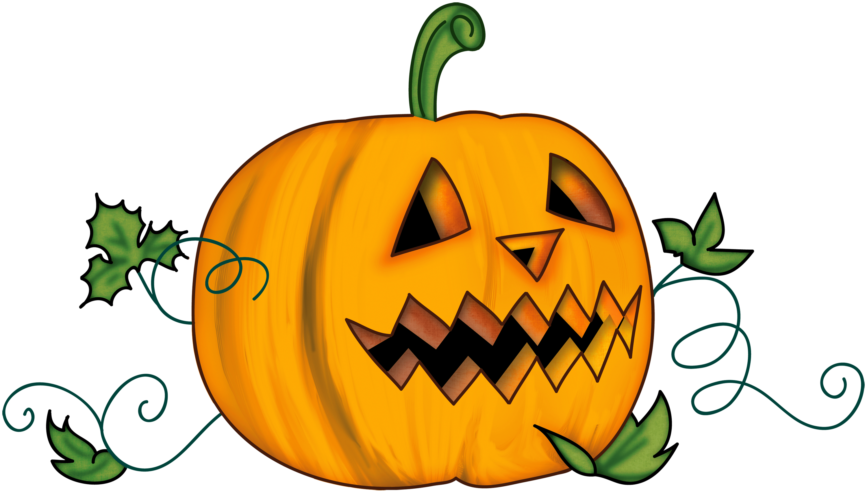 happy halloween pumpkin clipart