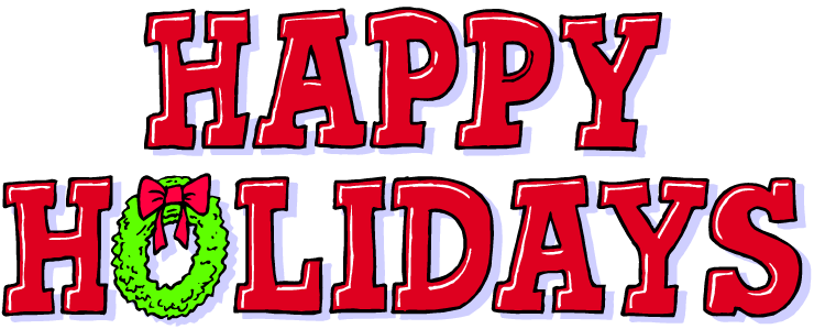 750x299 Happy Holiday Clip Art