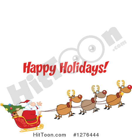 450x470 Happy Holidays Clipart