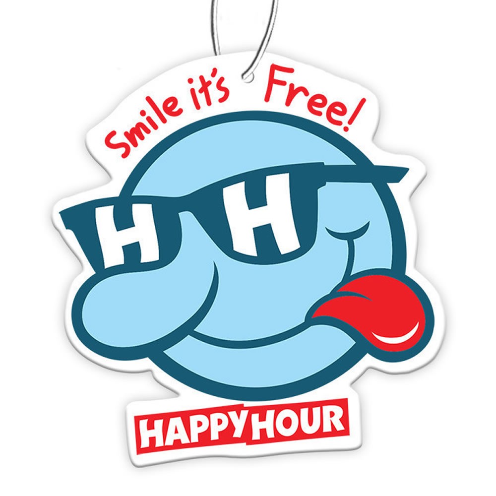 1000x1000 Happy Hour Sonny Smile It's Free Air Freshener