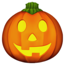 256x256 Jack O Lantern Emoji U 1f383
